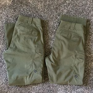 5.11 Stryke pants size 10…. 2 pairs